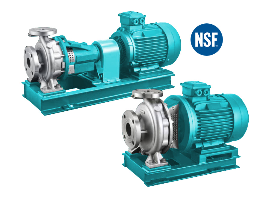 Центробежный одноступенчатый насос Дзен (насос с концевым всасыванием)